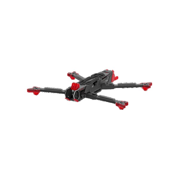 Offres Spéciales IFlight SH CineLR 7 cadre 7 pouces Kit de cadre en fibre de carbone bras de 6mm avec haute vitesse Compatible avec les accessoires O4 Pro